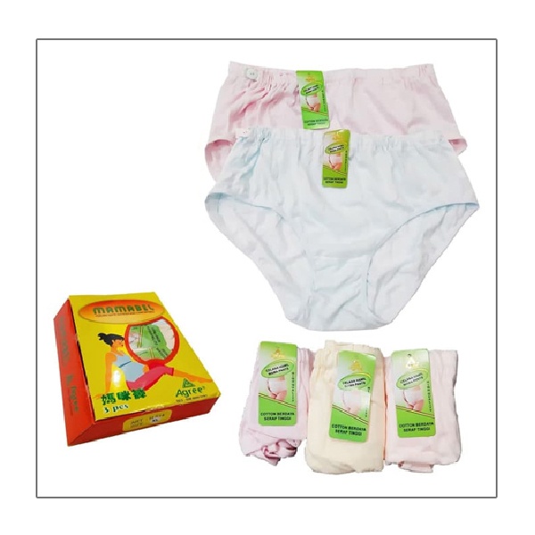 Celana Dalam Hamil XL dan XXL 3pc Mamabel Agree