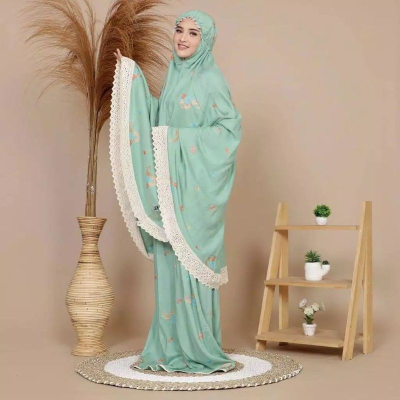 Mukena Rayon Starla Jumbo Dewasa