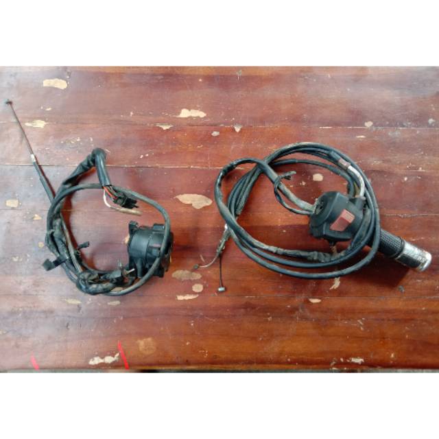 Holder Tiger Megapro kiri kanan ori / holder saklar kiri kanan tiger megapro ori