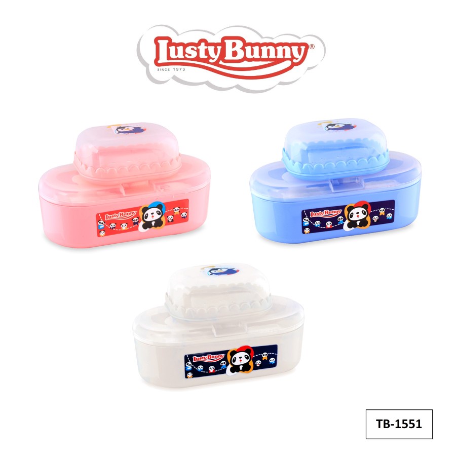 Lusty Bunny Tempat Bedak dan Tempat Sabun Anti Pecah