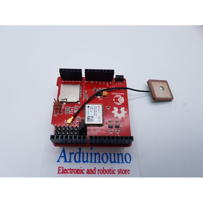 GPS Shield Neo-6m V1.2 microSD Interface w/ Antenna for Arduino