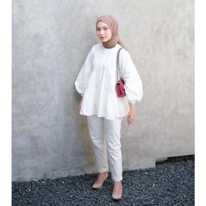 (DBY) BLOUSE CLERIA OVERSIZE KEMEJA ATASAN WANITA SHIRT