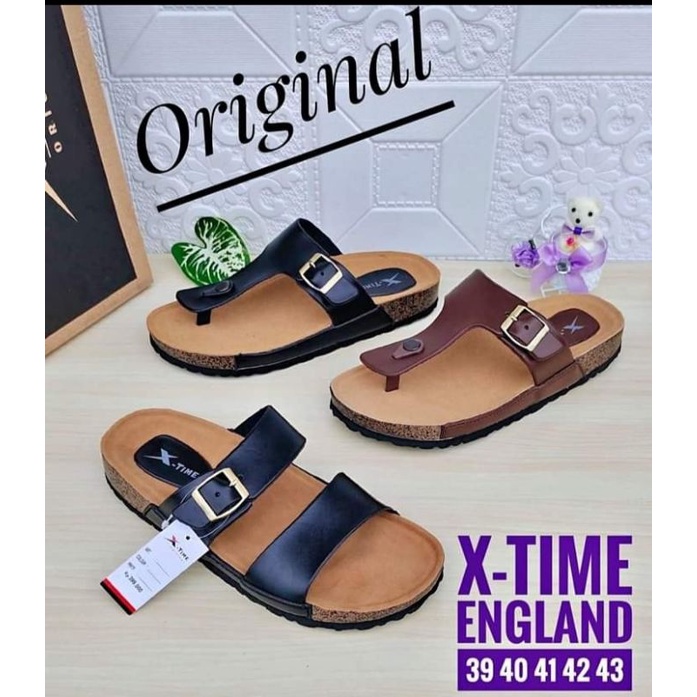 TERLARIS COD PROMO Xtime Original Sandal Pria Casual & Trendy