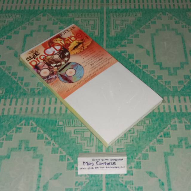 Label CD/DVD Injet LK Magic/Art Peper Stiker CD Label Label Stiker CD