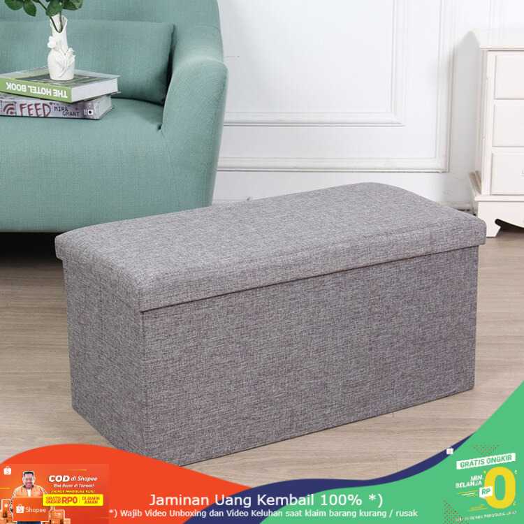 (BISA COD) RVOSTR EcoFriend Sofa Kotak Penyimpanan Barang Foldable Storage - L1705