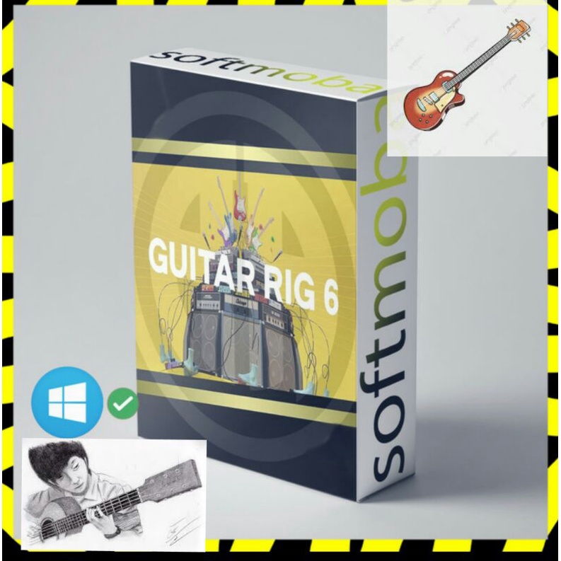 Guitar Rig 6 Pro Full Version (Bonus) Pod Farm Platinum efek