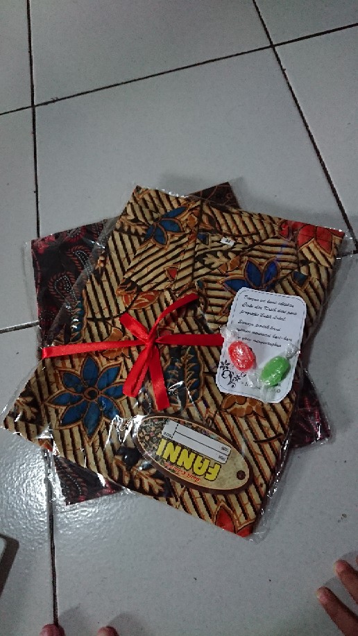 (bisa Cod) Kemeja Anak Batik Anak Baju Anak Murah Baju Batik Anak Seragam Anak