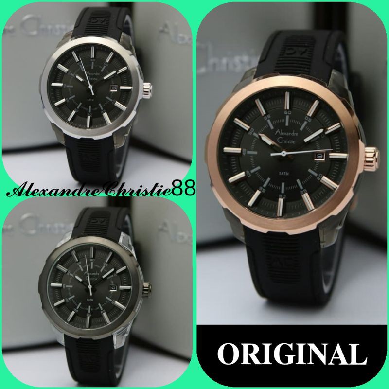 Jam Tangan Pria Alexandre Christie AC6553MD AC 6553 6553 | Original