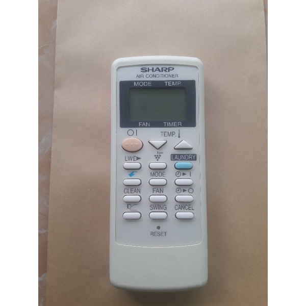 REMOTE REMOT AC SHARP CRMC-A820JBEZ ORIGINAL