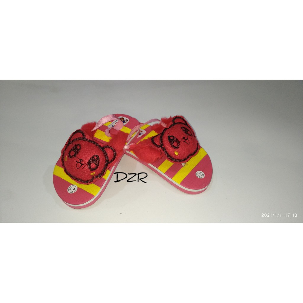 SANDAL BABY VARIASI BONEKA PANDA-SANDAL BABY LUCU-SANDAL BABY MURAH