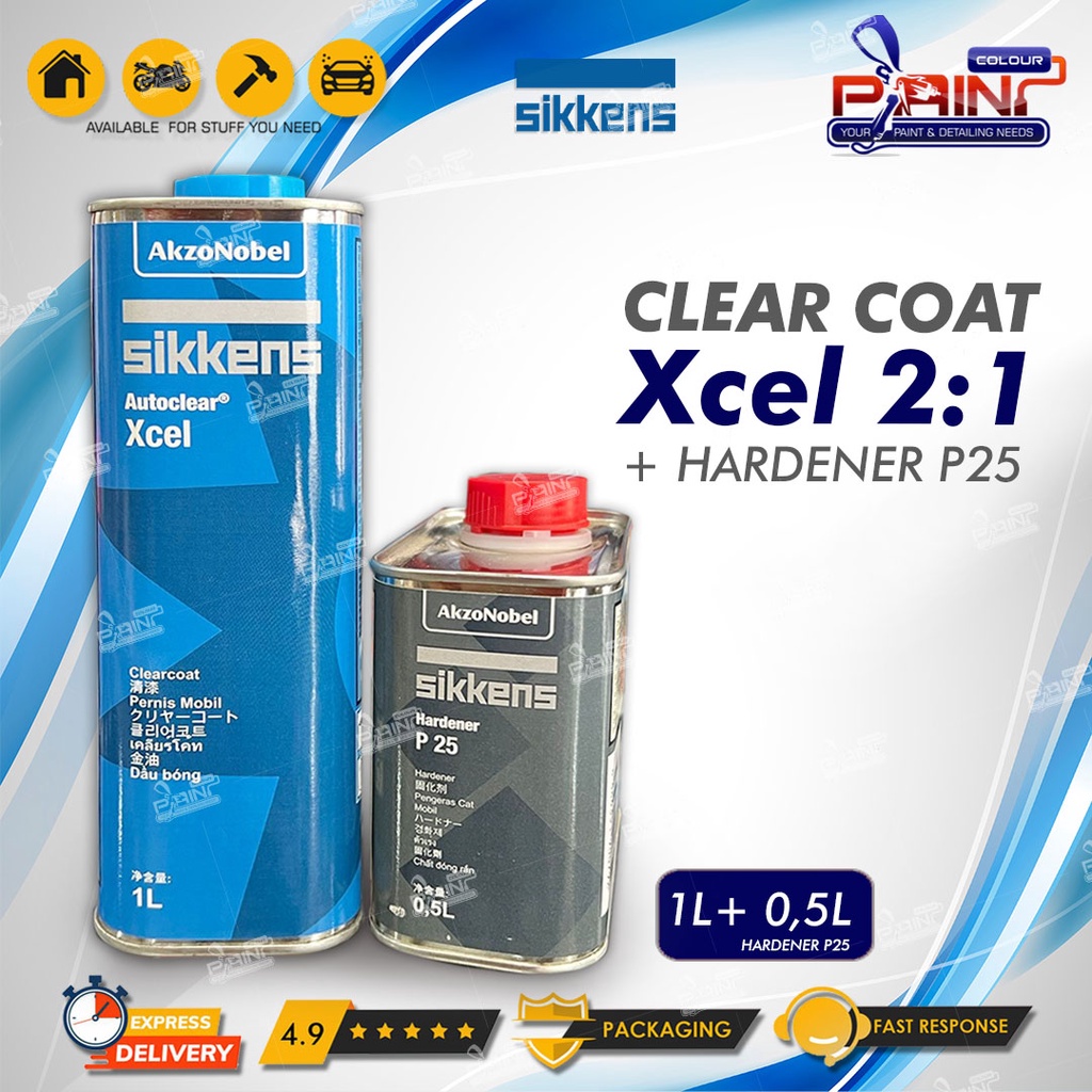 Sikkens Autoclear Xcel HS 1,5 LT SET + Hardener P25 2:1