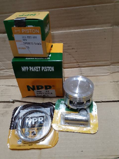 Piston kit supra x 125 helm in oversize 75 npp