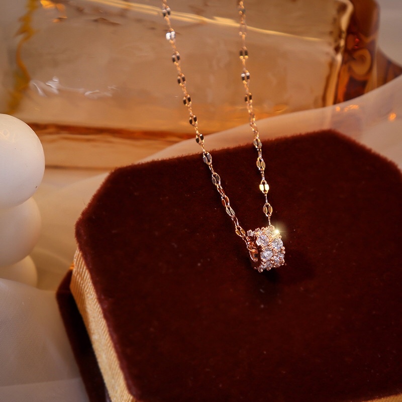Kalung Titanium Wanita Fashion Korea Perhiasan Trending