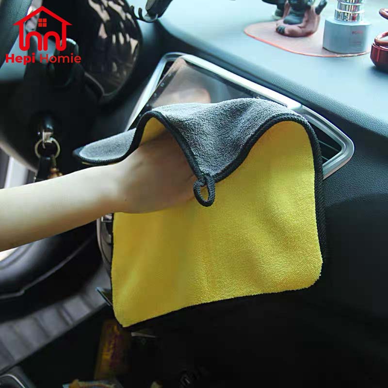 [HH] KAIN LAP MOBIL MOTOR MICROFIBER HALUS TEBAL 2 SISI DAYA SERAP AIR TINGGI MULTIFUNGSI SERBAGUNA / CAR WASH TOWEL PREMIUM