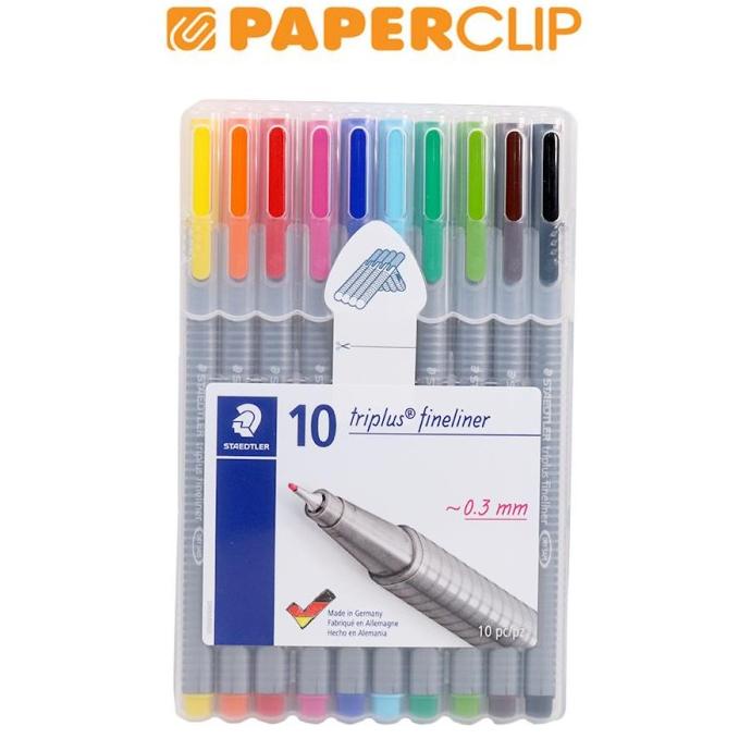 

BALLPOINT STAEDTLER TRIPLUS FINELINER 334 SB10 ---Terbaru---