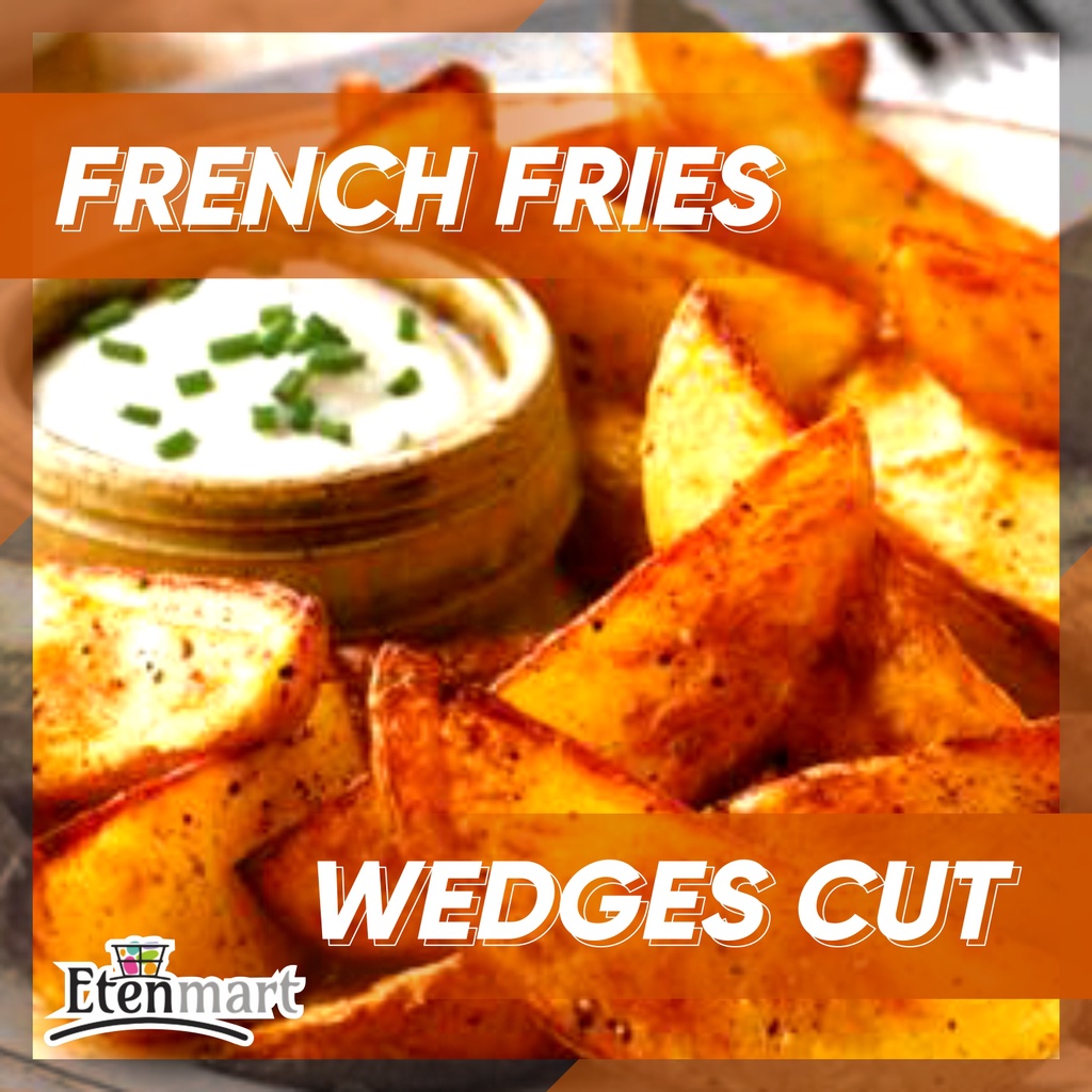 

Kentang French Fries Wedges cut specy 1Kg