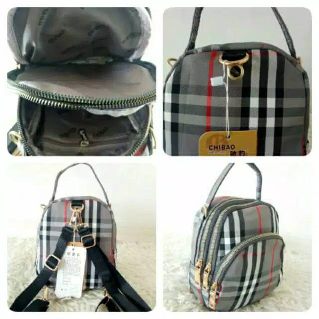 Tas chibao motif 3in1 tas wanita import