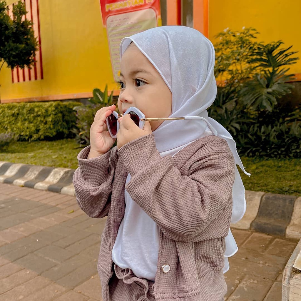 HIJAB/JILBAB/KERUDUNG PASHMINA DIAMOND ANAK USIA 1-10 TAHUN