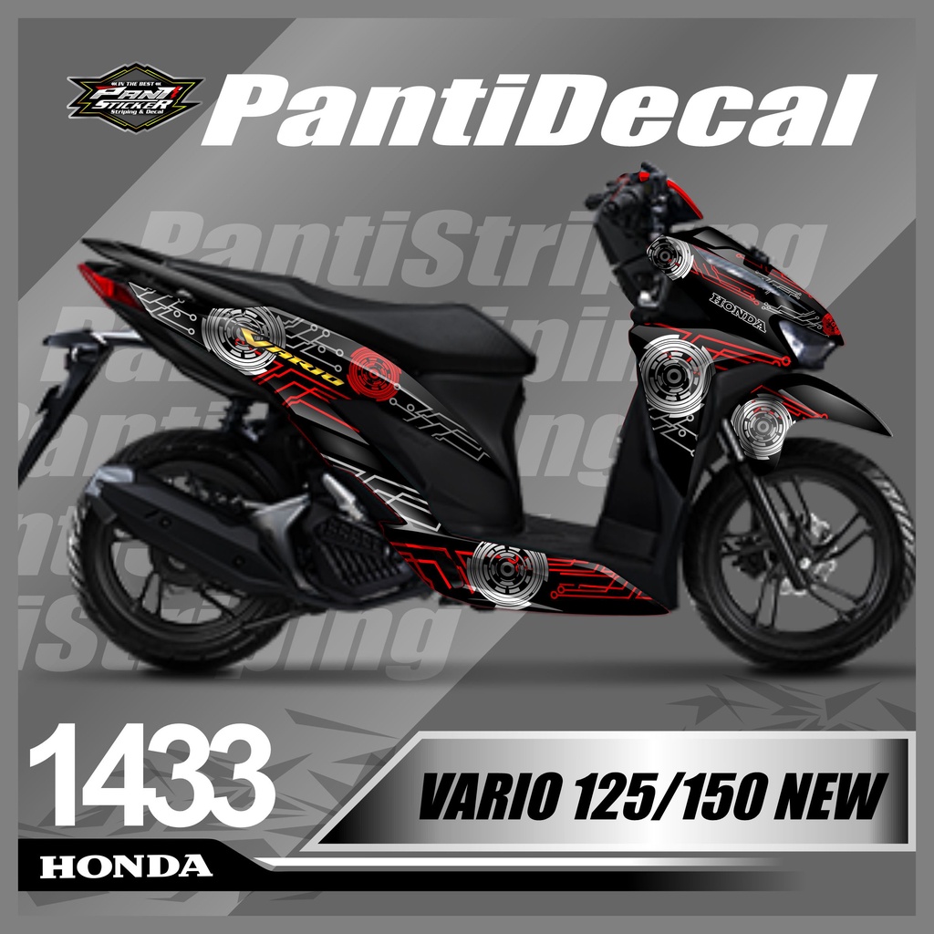 Decal Sticker VARIO 125/150 NEW Full Body Stiker Skotlet VARIO Desain Teknologi Stiker full body VAR