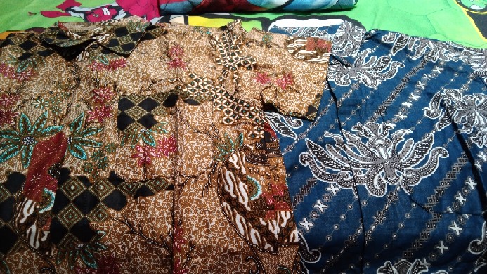 Bswart Batik Hrb026 Kenongo Hem Batik Gendol Artistik Kemeja Batik Pria