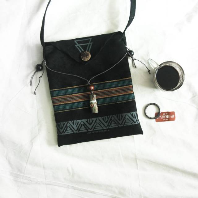 Gypsy Lurik Tas  Selempang Etnik  Tas  Etnik  Bohemia 