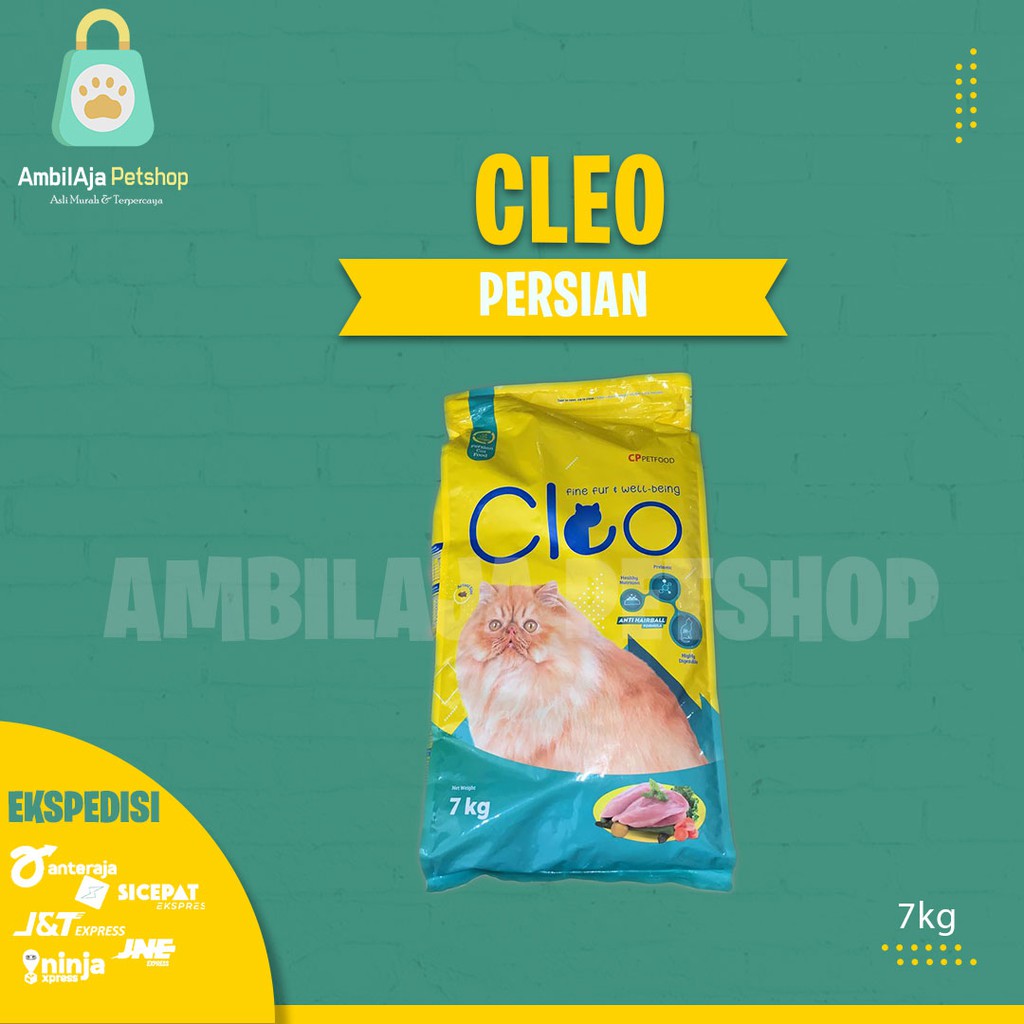 Makanan Kucing kering Cleo 7kg ALL VARIAN (GRAB GOSEND)