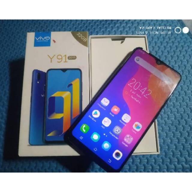 HANDPHONE HP VIVO Y91 2019 FULLSET NO HF SECOND SEKEN