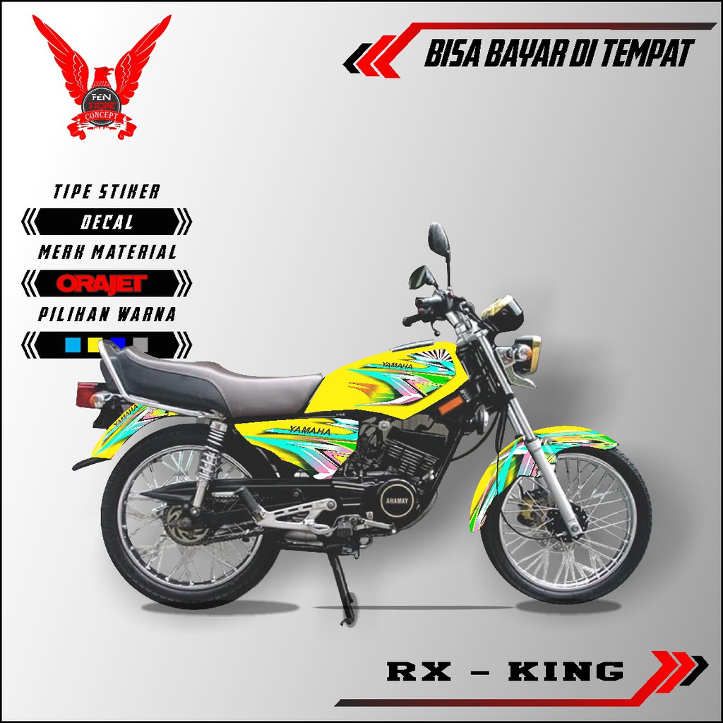 Jual Decal RX King Grafis 03Terlaris Indonesia Shopee Indonesia