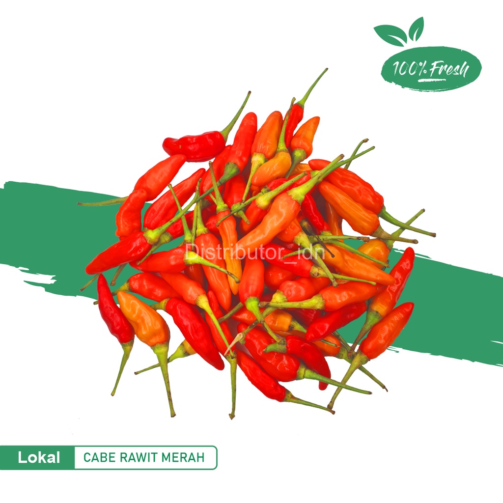 

Cabe rawit merah/rawit bandot 100 gram