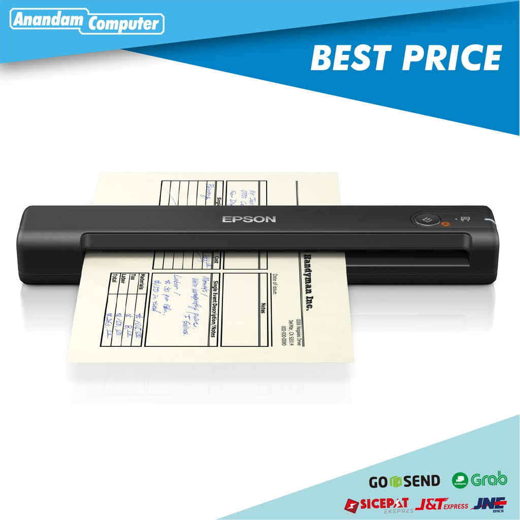 Epson WorkForce ES-50 Portable Sheetfed Document Scanner