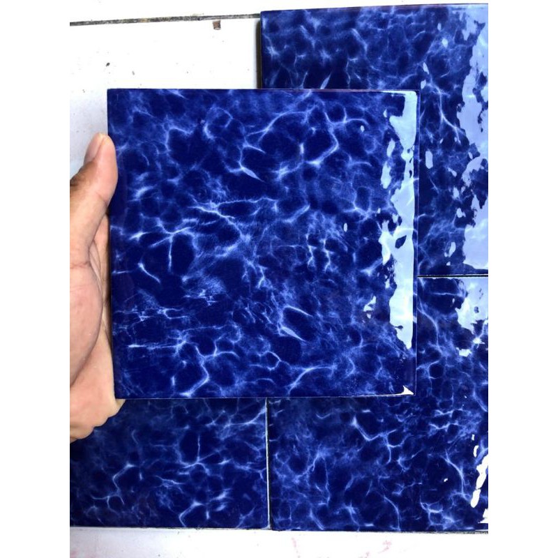 keramik kolam renang kuda laut mass