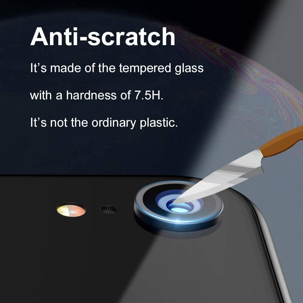 Pelindung Layar Tempered Glass 9h 2 In 1 Anti Pecah Untuk Compatible For iPhone Xr