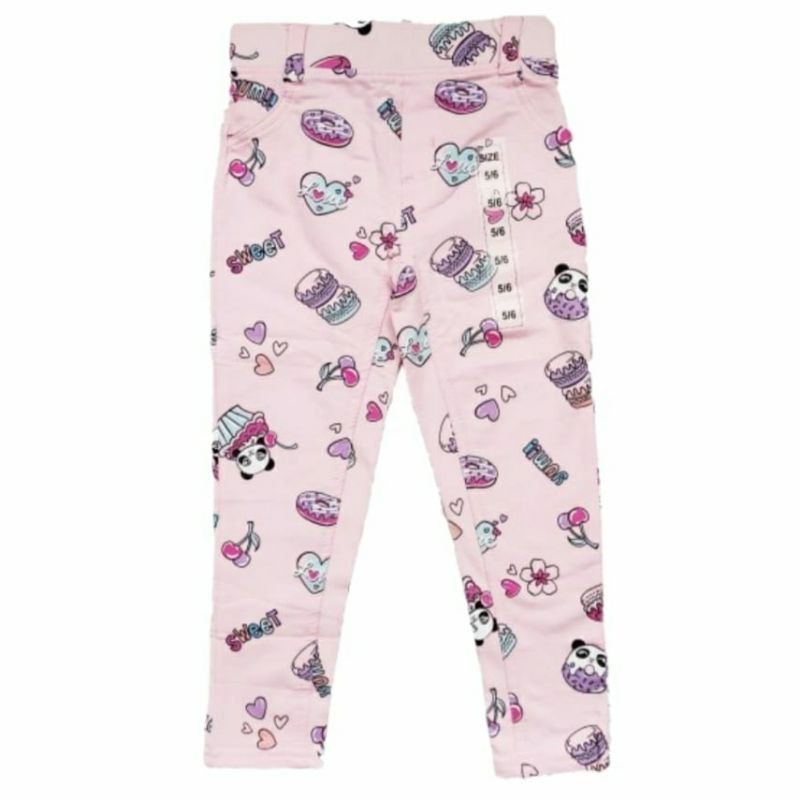 Jegging celana panjang anak perempuan Terranova panda jegging sz.5-6y, 7-8y, 14-16y