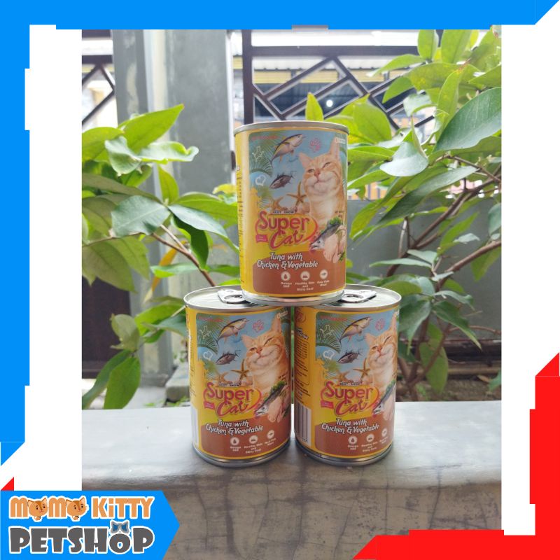 Super Cat Kaleng Adult (Dewasa) 400 gram