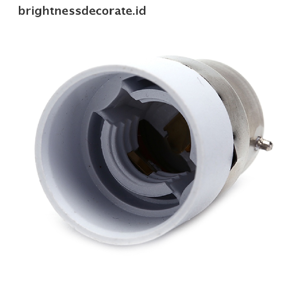 (Birth) Adaptor Converter Fitting Lampu Bohlam B22 Ke E14 (Id)