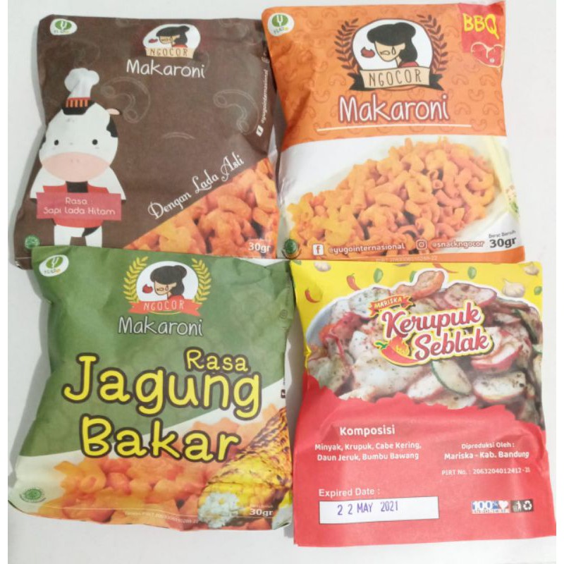

Makaroni Ngocor Pedas Enak Renyah Murah Pilihan Rasa