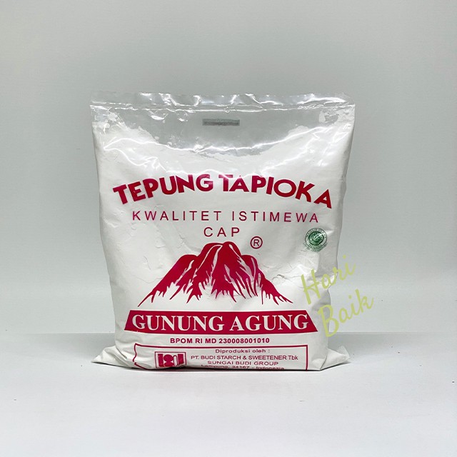 

Tepung Sagu Tapioka Gunung Agung 500gr