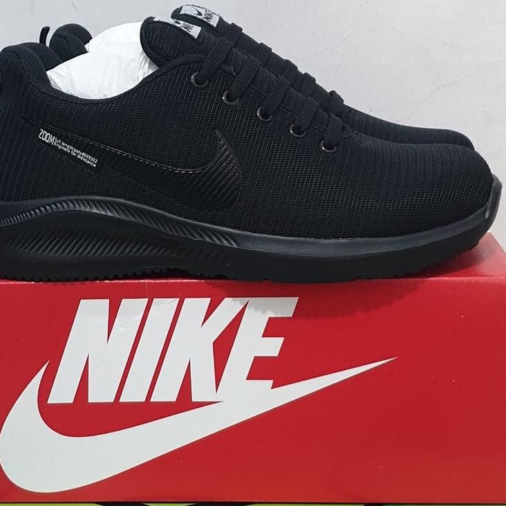 Harga Murah.. SEPATU SEKOLAH ANAK HITAM POLOS NIKE PRIA WANITA SIZE 31=40