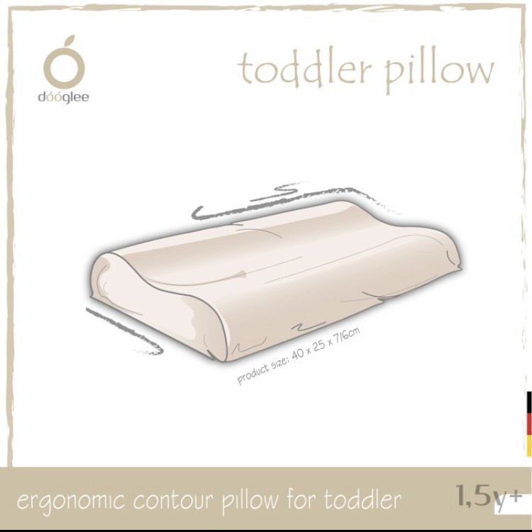 DOOGLEE TODDLER PILLOW