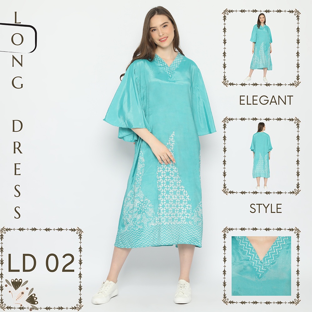 LONGDRES PREMIUM SILKY BATIK SOFT