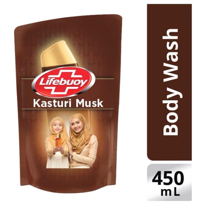 Lifebuoy Body Wash 400ml / 450ml /Lifebuoy Cair Refil Body Wash 450 ML / 400 ML