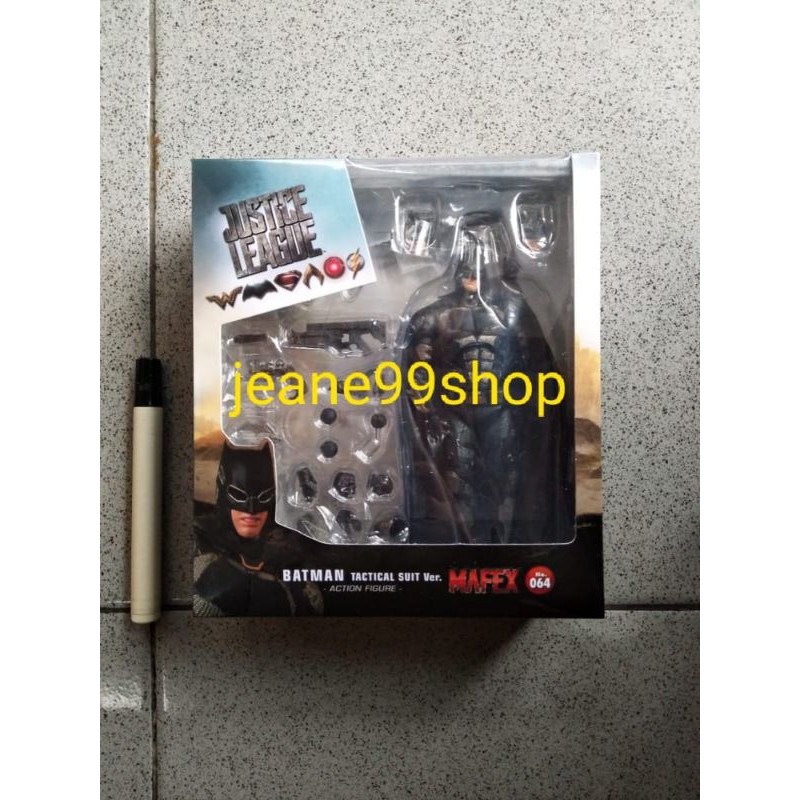 Mafex justice league batman tactical suit new misb