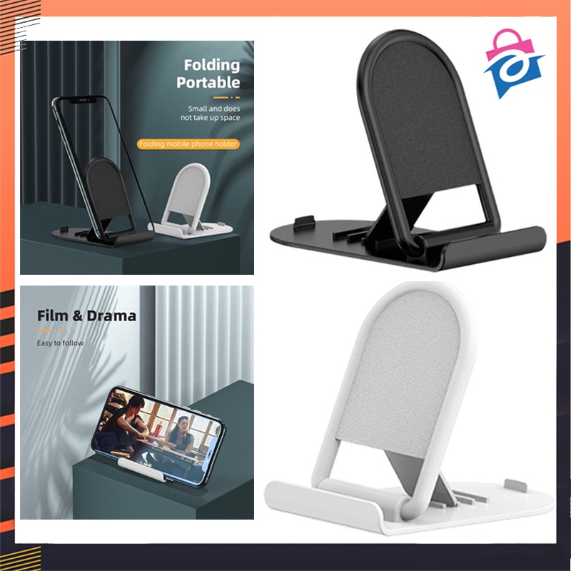 AKACC HOLDER HP MINI LIPAT IMPORT MULTIFUNGSI / HOLDER STAND DUDUKAN HP MINI LIPAT