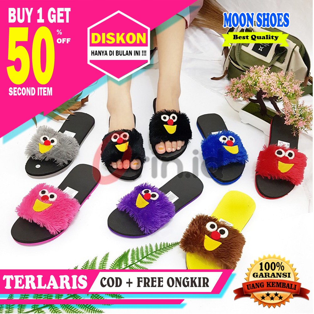 Sandal Wanita ELMO Sandal Selop Wanita Sandal Wanita Murah dan Lucu