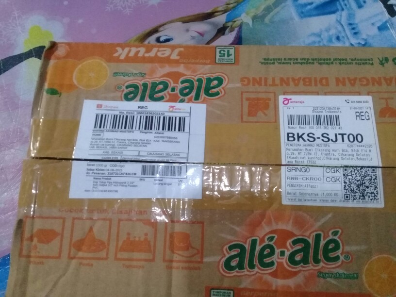 Dop Tutup Pipa Hidroponik 2 1/2 Inch Output 1/2 Inch Fitting Paralon Pvc