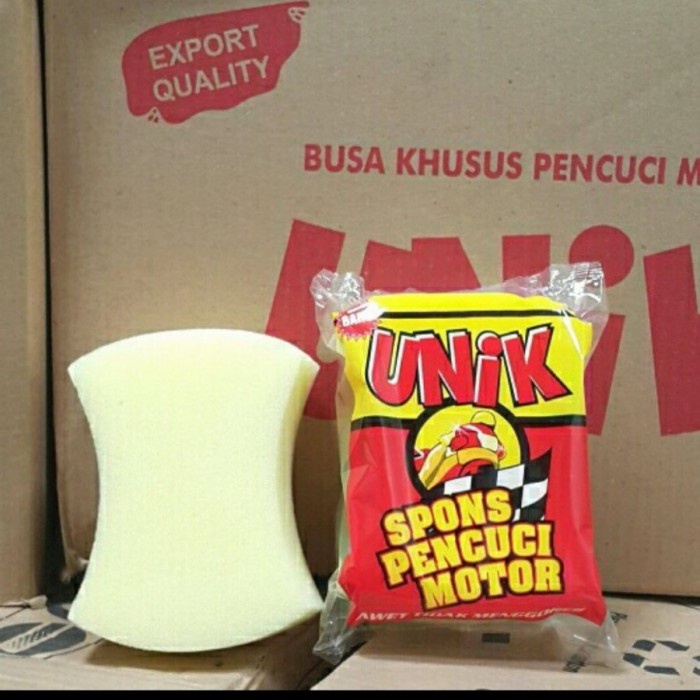 Unik Spon Busa Cuci Motor Motorcycle Wash Sponge