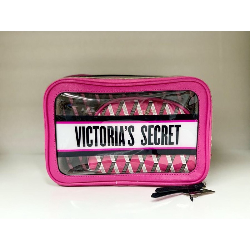 VICTORIA’S SECRET POUCH SET OF 3 ORIGINAL