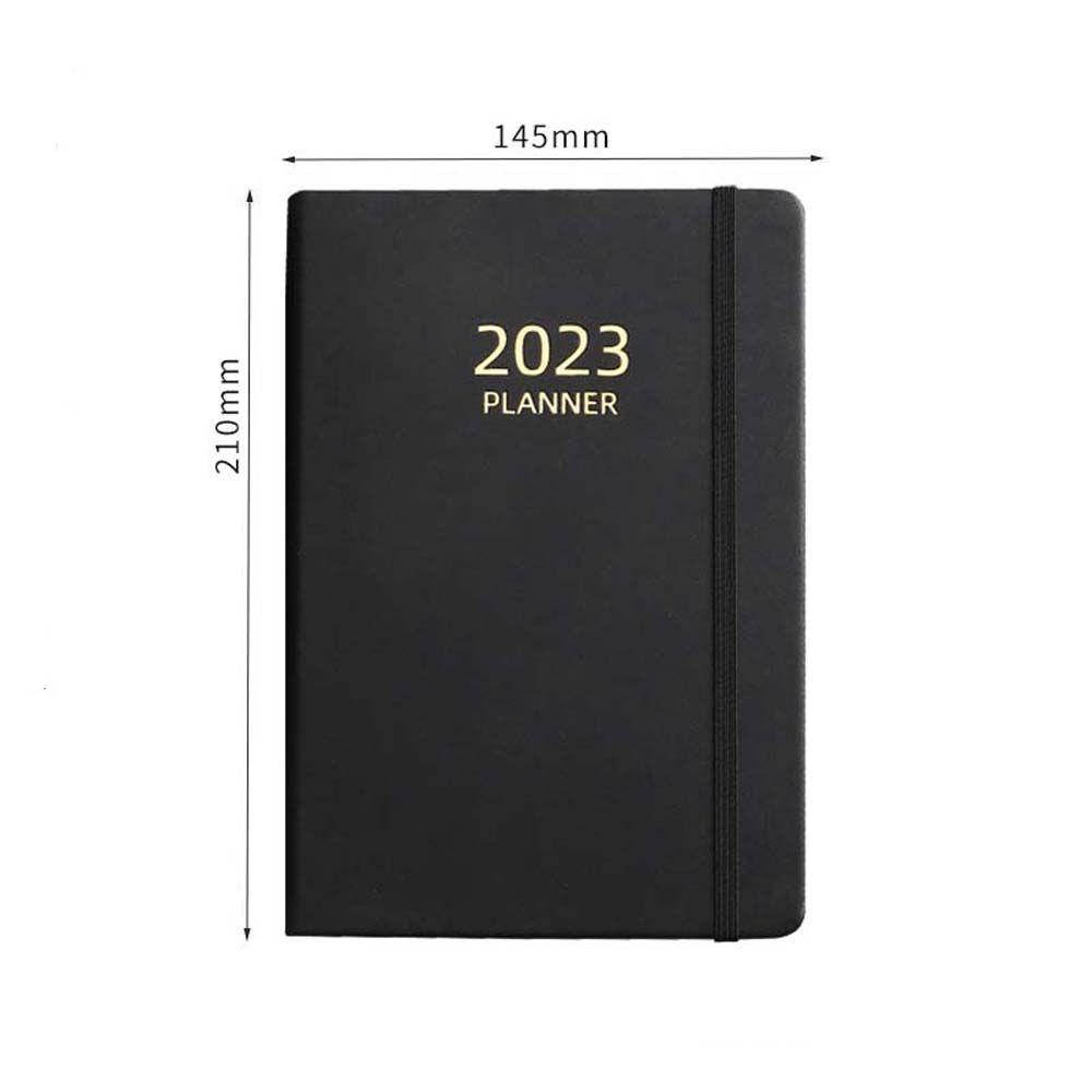 Quinton 2023 Notebook Harian 365hari Weekly Planner Jurnal Kalender Jadwal Organizer Perlengkapan Alat Tulis Agenda Planner