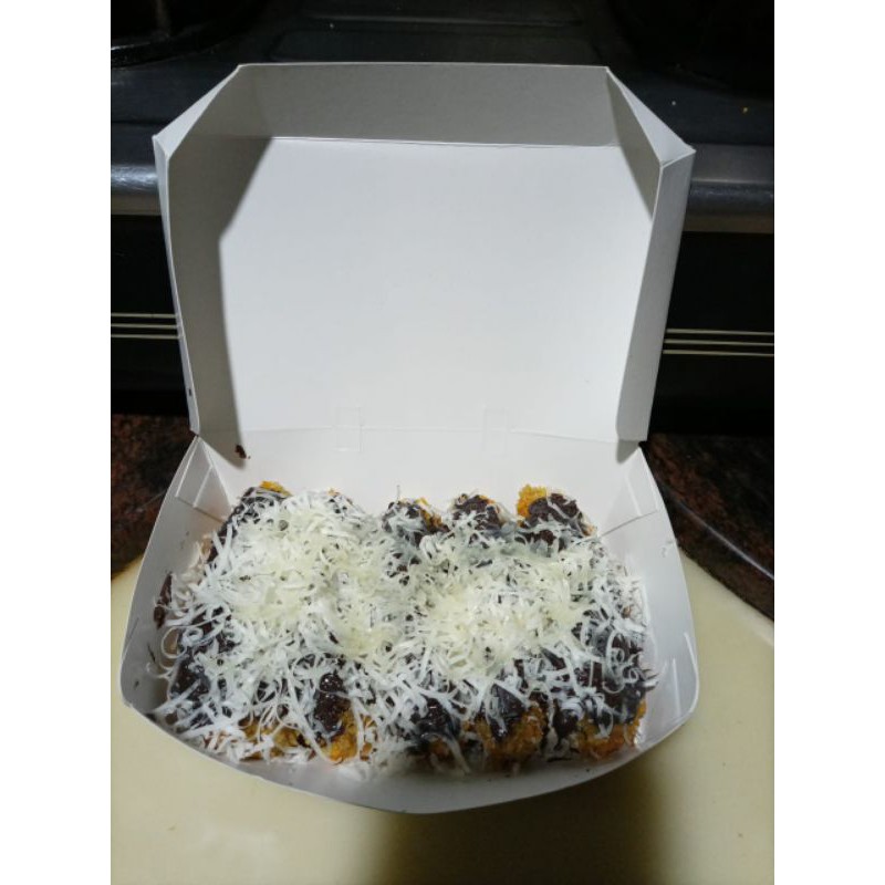

pisang toping coklat keju