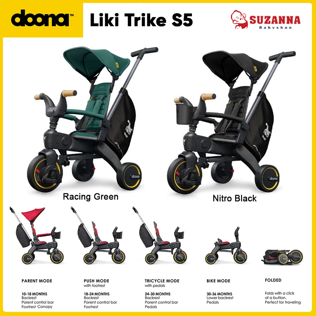 Doona Liki Trike S5 Sepeda Anak